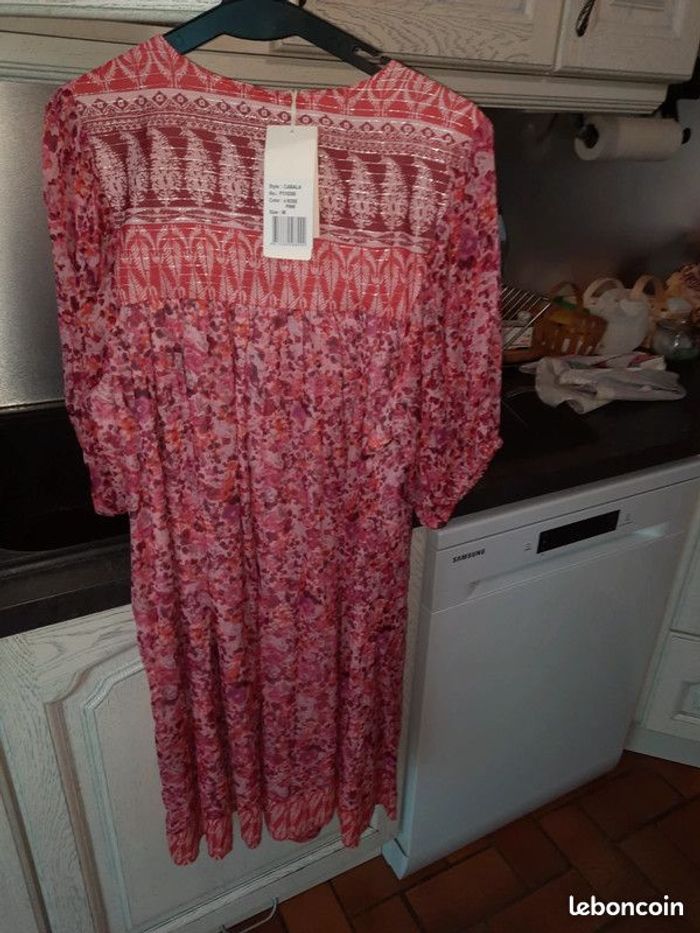 Robe courte imprimée CABALA - Derhy - taille M - photo numéro 8