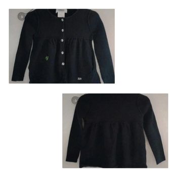 Gilet noir Rykiel taille 6 ans