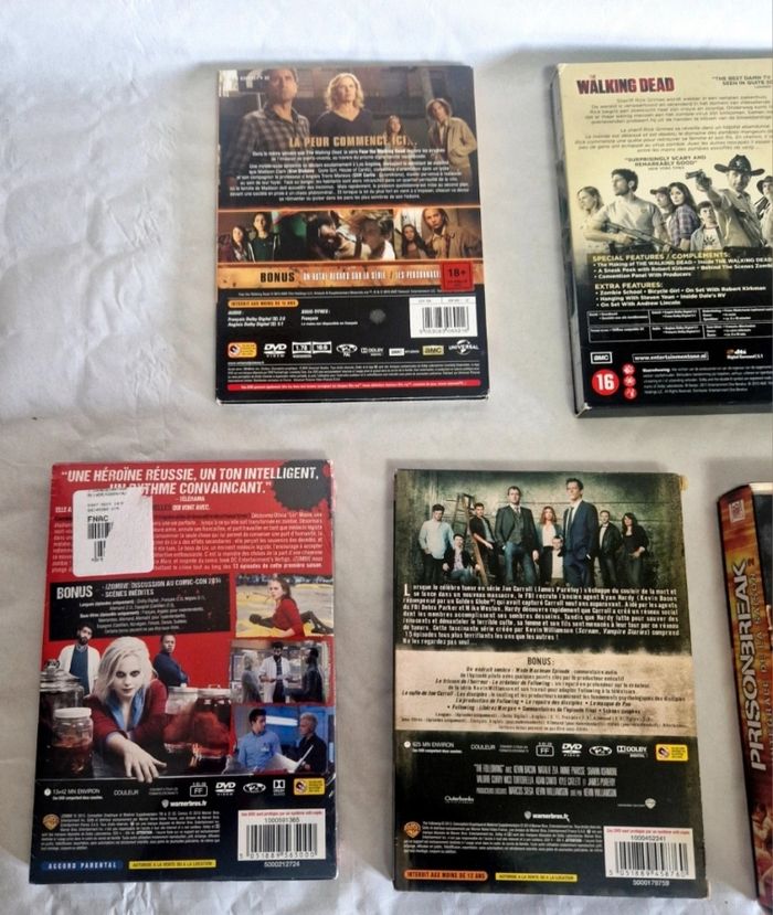 Lot DVD Séries TV Game of Thrones Walking Dead Prison Break - photo numéro 5