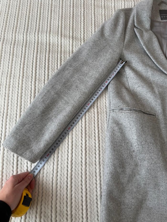 Manteau long gris / Taille 40 - photo numéro 13