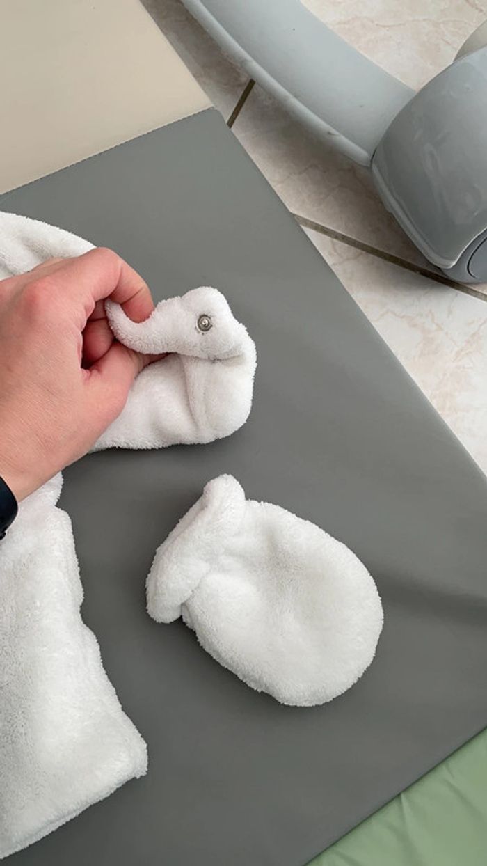 Veste polaire mixte avec gants 3 mois - photo numéro 5