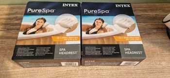 Lot de 2 coussins appui-têtes Pure Spa Intex