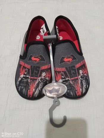 Superman Batman chausson pantoufle 32