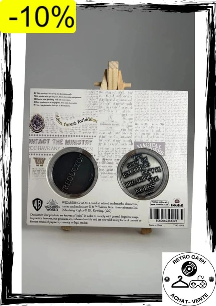 Fanattik THG-HP07 Harry Potter Dumbledore Army Collectible Coin Set - photo numéro 4