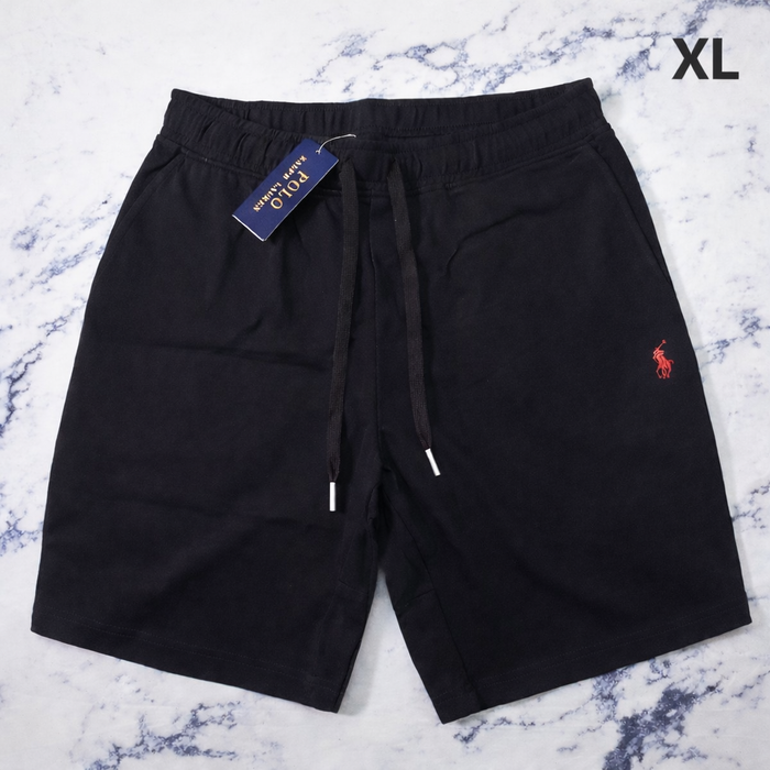 Short pour homme Ralph Lauren - Taille XL - Noir logo brodé rouge - Neuf