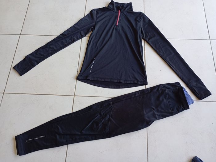 Ensemble lot  tee shirt et pantalon taille XS 14 ans - photo numéro 2
