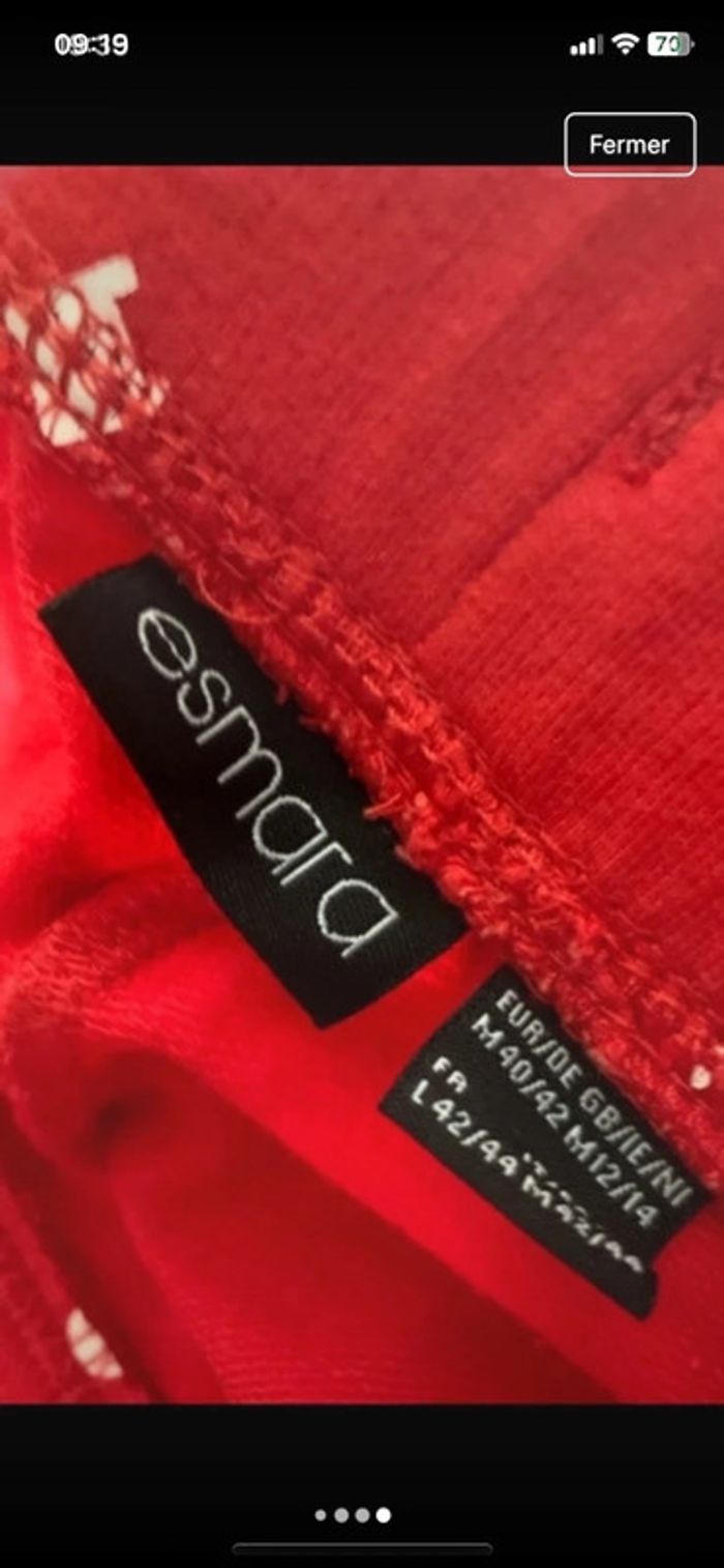 Short rouge Lidl - photo numéro 4