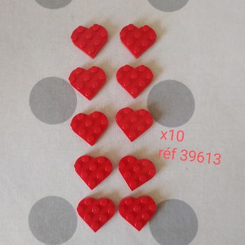 Lego : 10 coeurs réf 39613