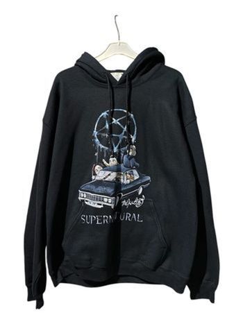 Sublime sweet à capuche noir Supernatural Taille L Neuf