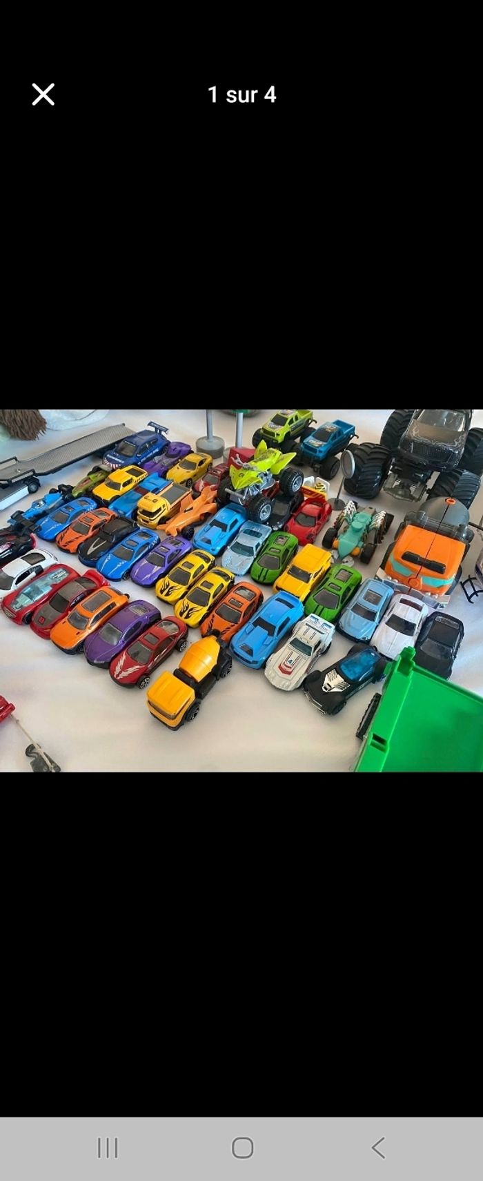 Lot de voitures  4x4