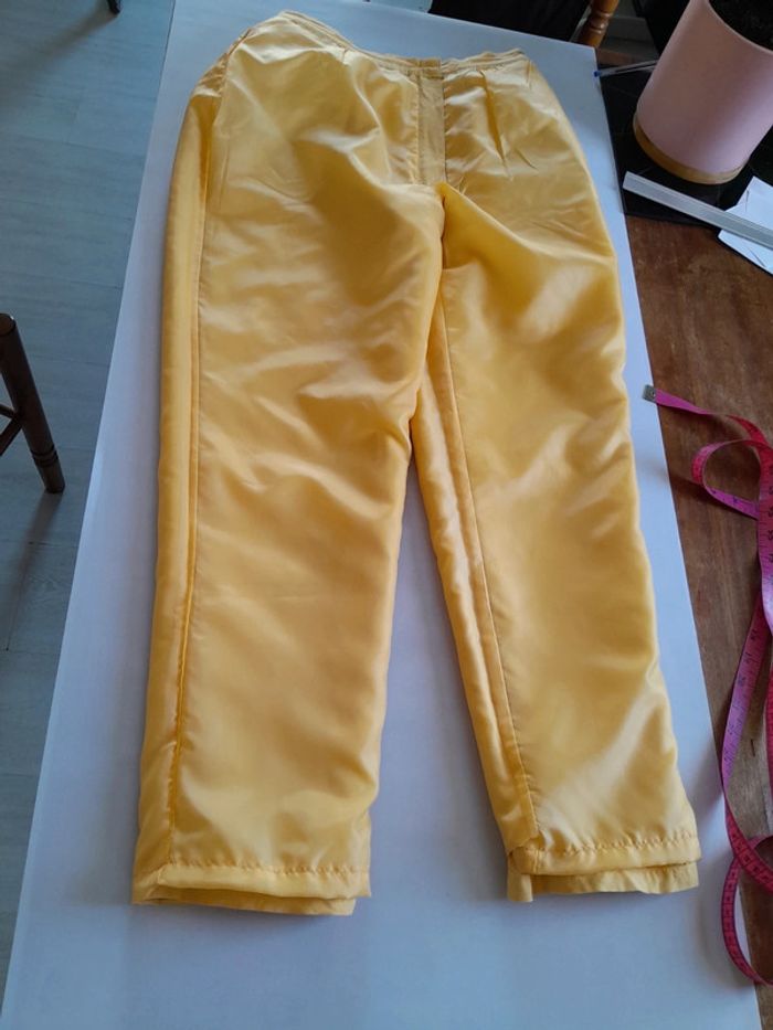 Pantalon lin viscose doublé Anne weyburn taille 40 - photo numéro 7