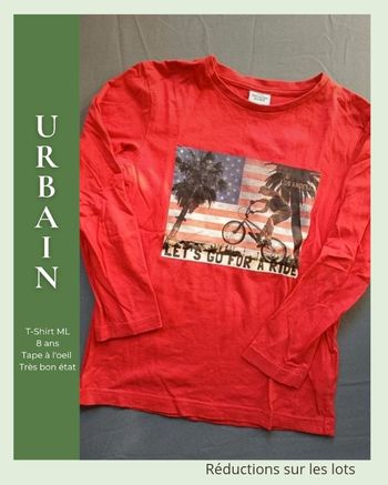 ​✨ T-shirt Manches Longues "BMX Los Angeles" – Tape à l'œil ✨