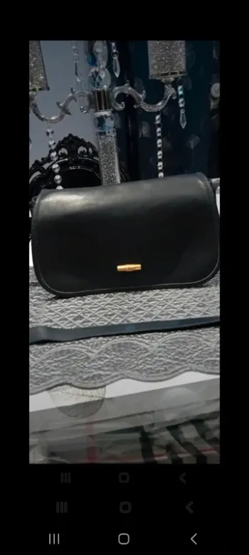 Sac longchamp vintage cuir 20x30x8