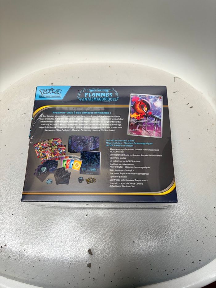 Pokémon -ETB Flammes Fantasmagoriques – Neuf & Scellée - photo numéro 5