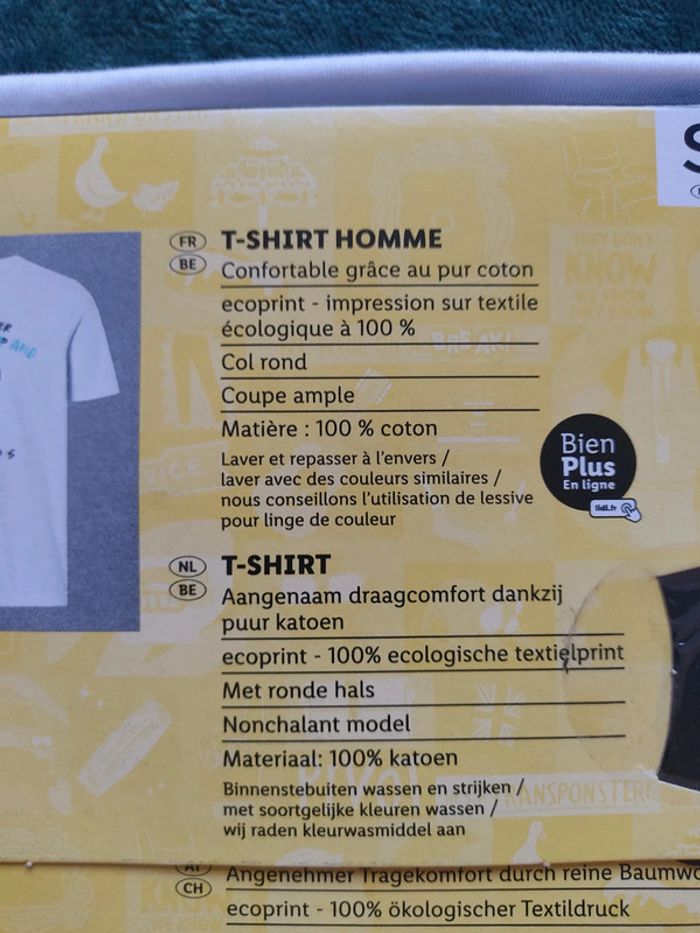 T-shirt homme blanc neuf Friends S Small coton - photo numéro 6