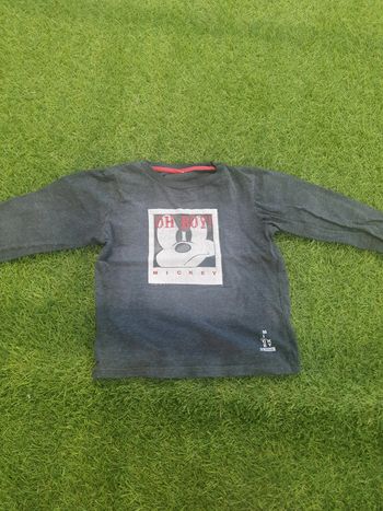 Tee shirt manches longues mickey