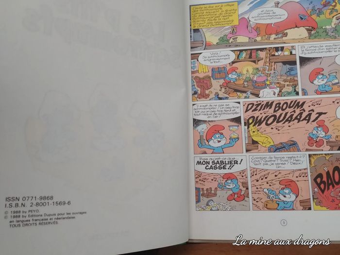 Lot Schtroumpfs Edition Original EO 9 12 13 Bébé vert P'tits BD - photo numéro 6