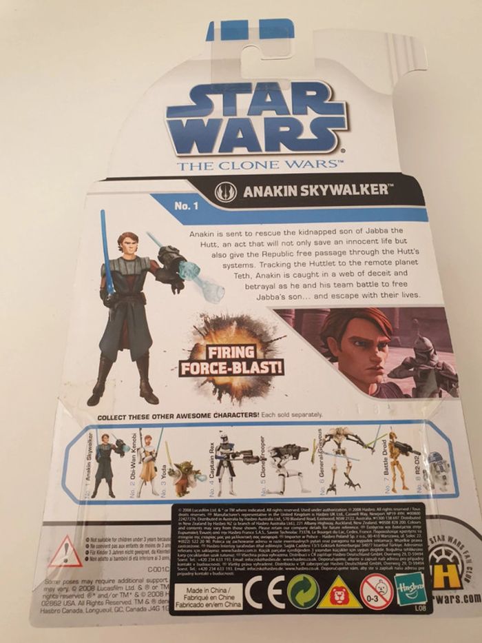 Figurine star wars: anakin skywalker - photo numéro 2