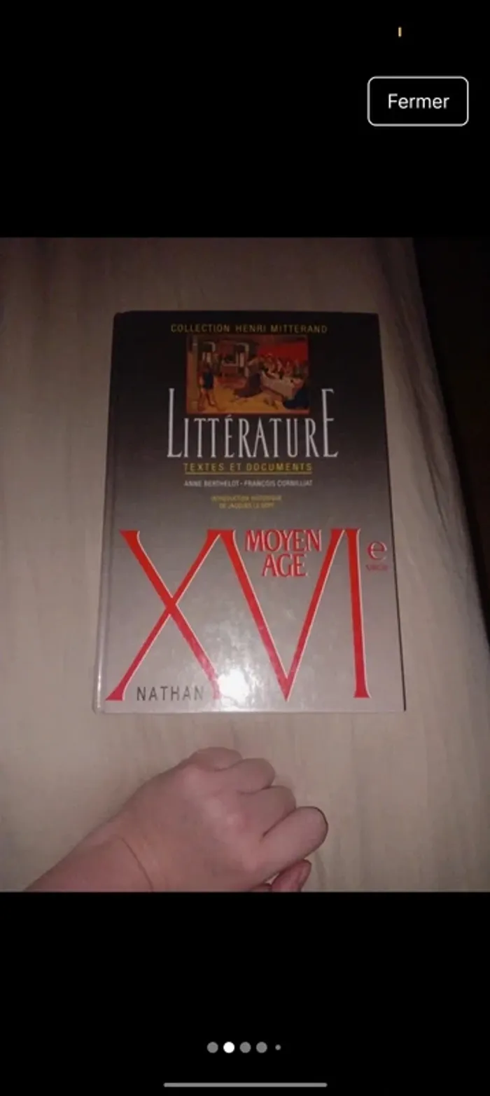 Lot de livres sur la littérature