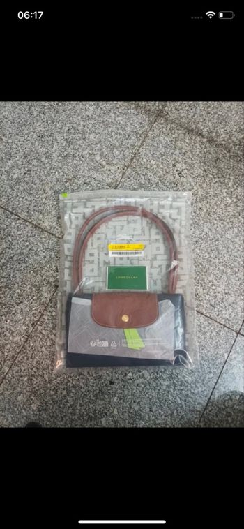 💋 jolie sac longchamp authentique taille L marine neuf 💋