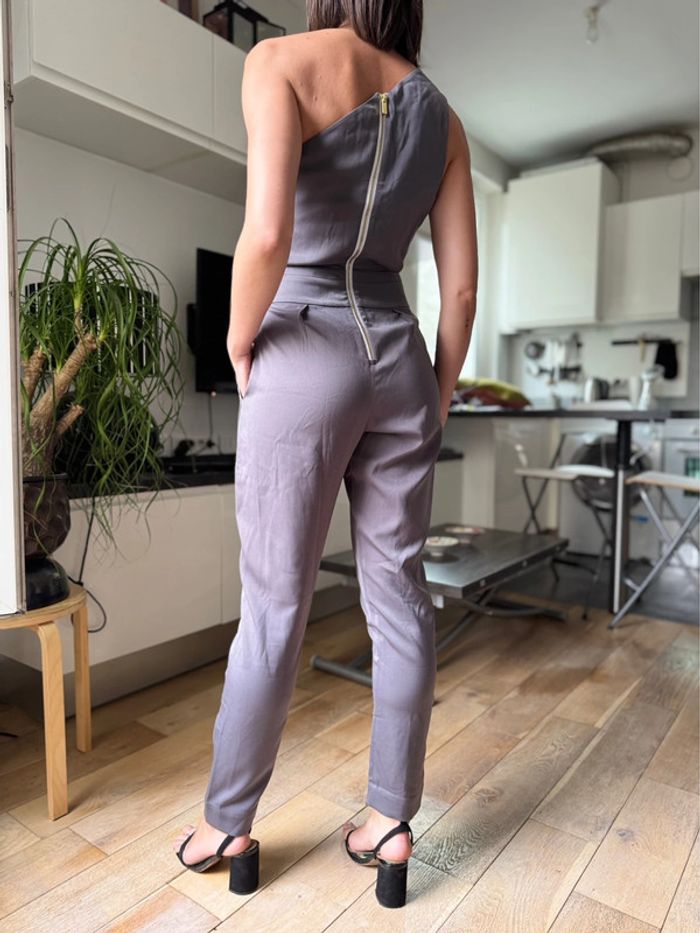 Combinaison grise Jumpsuit House Of London size S - photo numéro 7