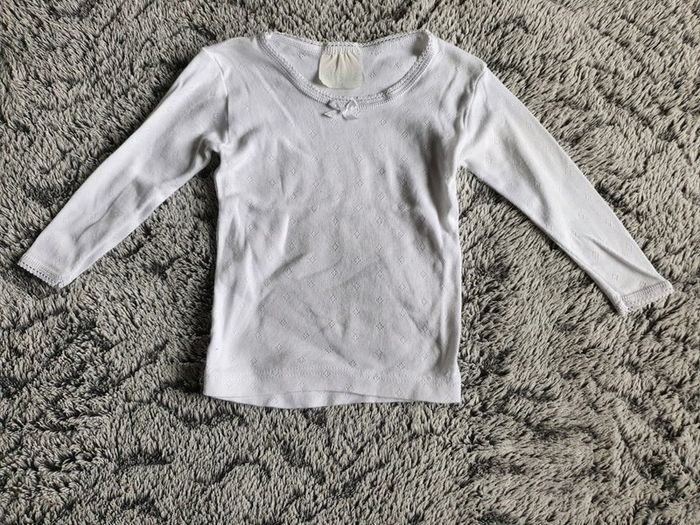 Tricot de peau blanc - 2/3 ans