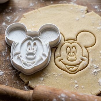 Emporte-pièce Découpoir inspiré de Mickey - Biscuit Sablé et Pâte à Sucre