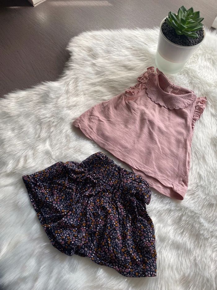 Ensemble short et T-shirt