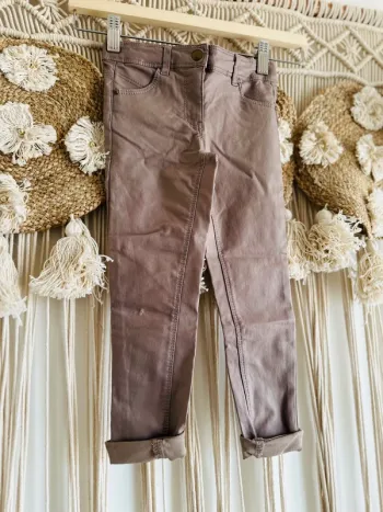 Pantalon enduit taupe 4 ans