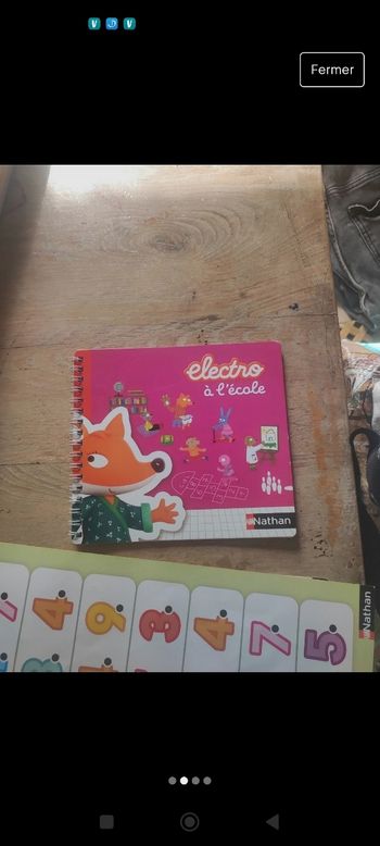 Jeux baby électro mon imagier