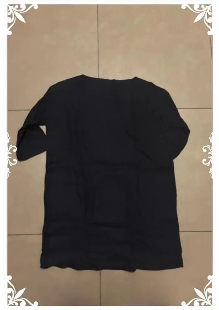 Robe enfant fille fais main 12 ans - photo numéro 3