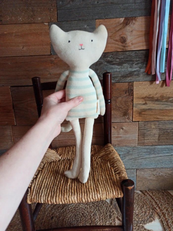peluche meri meri Chester le chat tbe - photo numéro 3