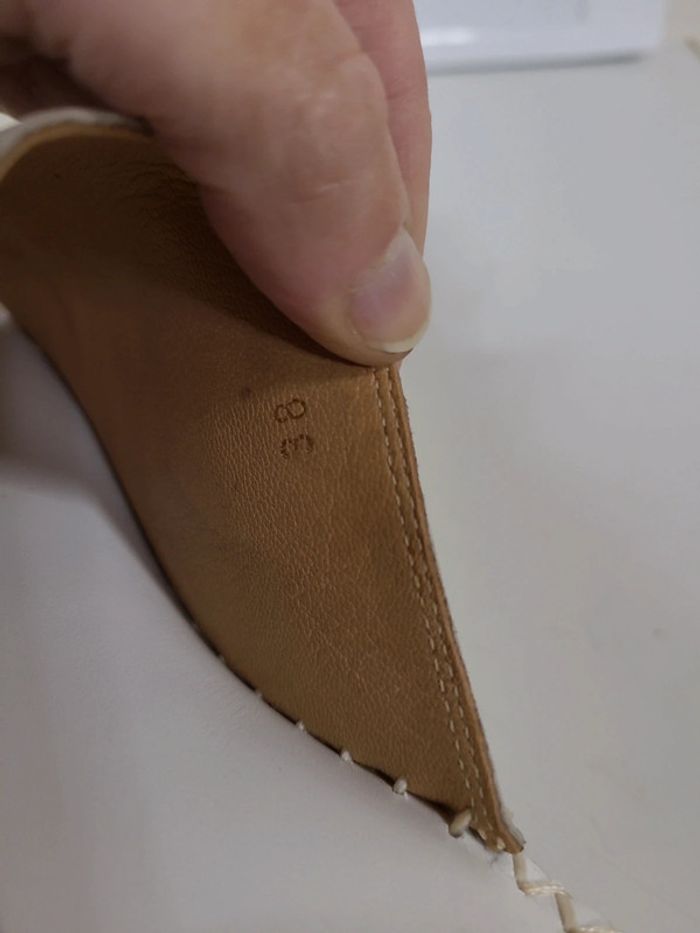 Sandales à semelle compensée taille 38 - photo numéro 11