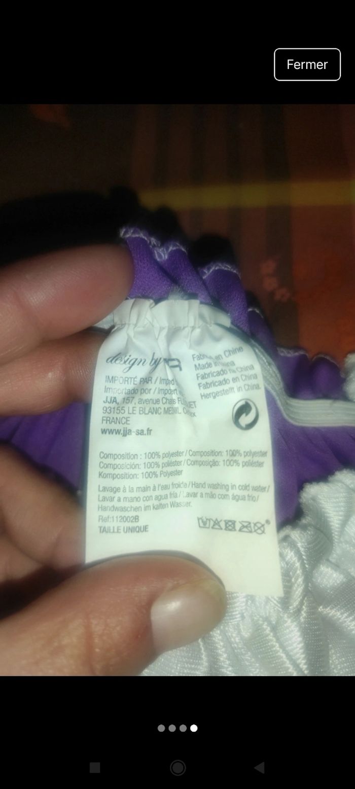 Haut déguisement fille e71 - photo numéro 2