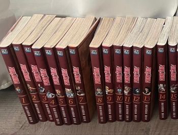 Manga fairy tail tome 1 a 15