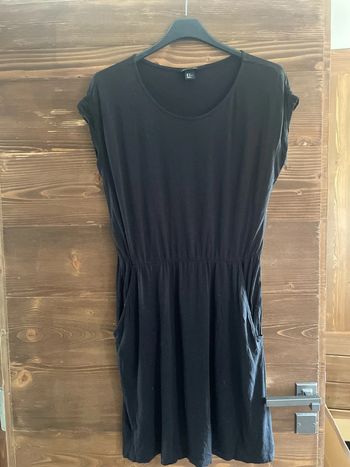 Robe tee shirt noire