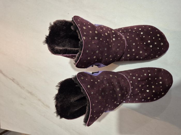 bottines en peau lainée Tomar Création T39