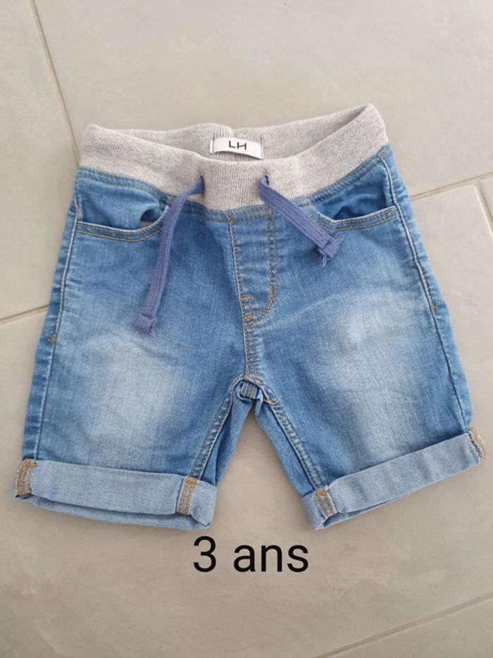 Short en jeans 3 ans