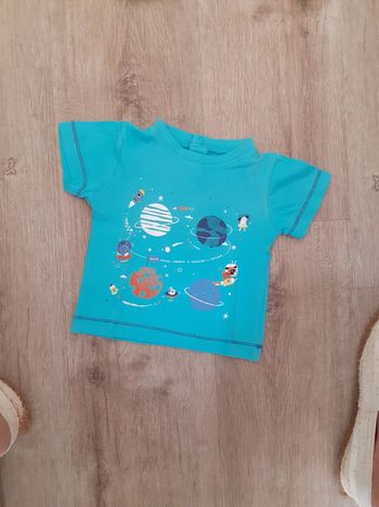 Tee-shirt manches court 3 mois