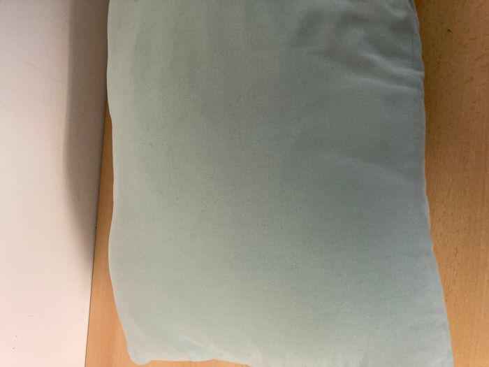 grand coussin bleu/vert - photo numéro 4