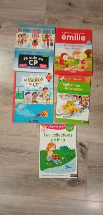 Lot 5 livres première lecture