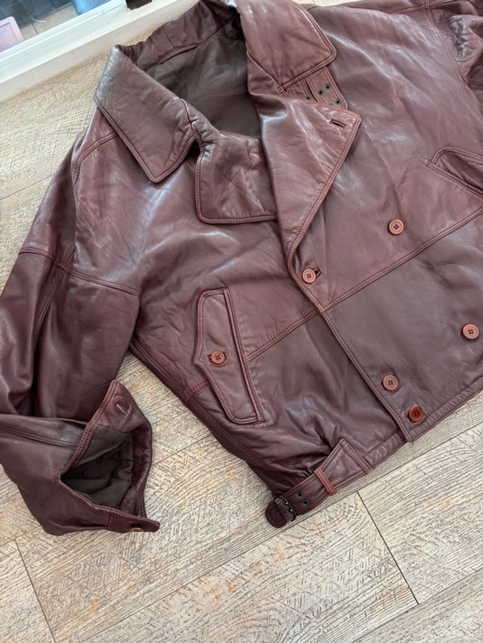 Manteau en cuir - photo numéro 2