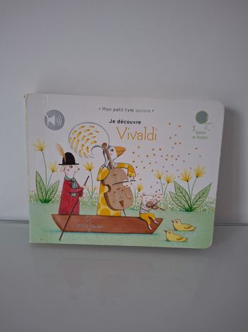 Livre sonore "Je découvre Vivaldi"