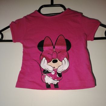 Tee shirt Minnie baby Disney taille 1 mois