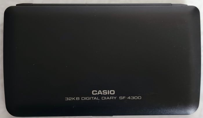 Agenda électronique Casio 32KB Digital Diary SF-4300BK avec fonction secrète - photo numéro 7