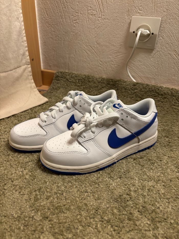 Nike dunk low racer blue - taille 35 - photo numéro 3