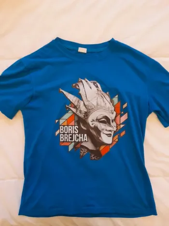 Tee shirt bleu - Boris Brejcha