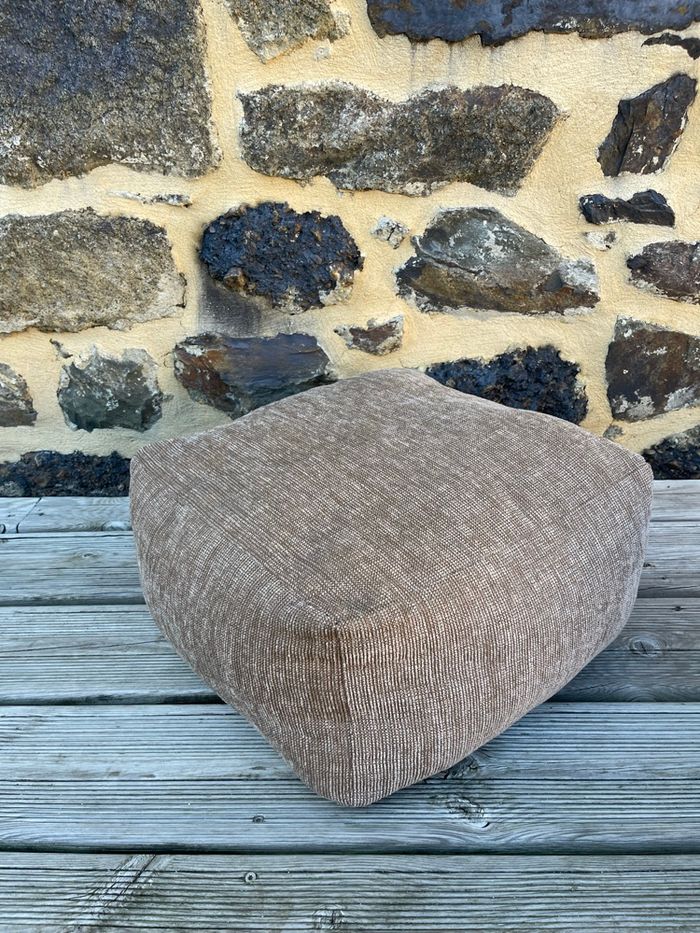 Pouf / coussin de sol marron - Oh my gee - photo numéro 1