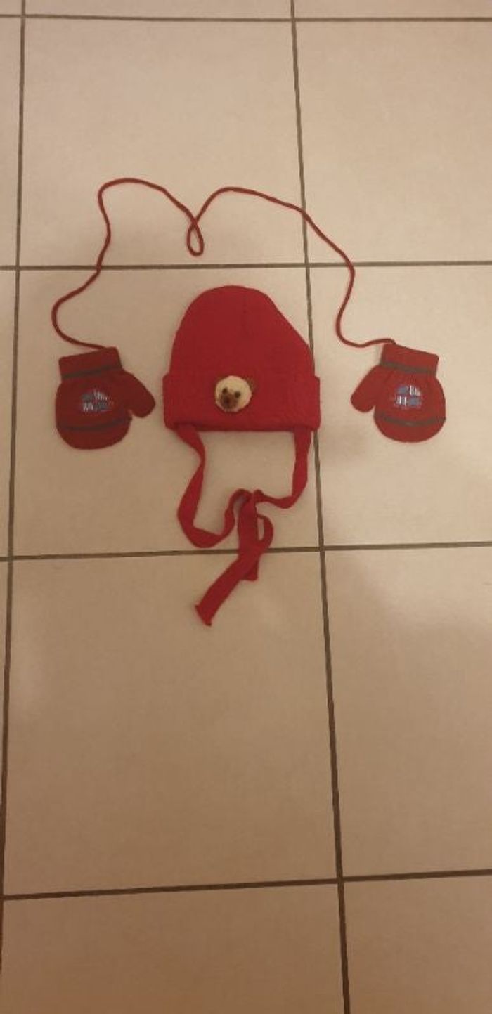 Bonnet et moufles