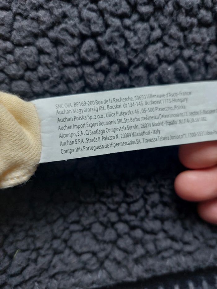 Pyjama Auchan taille 1 mois - photo numéro 3